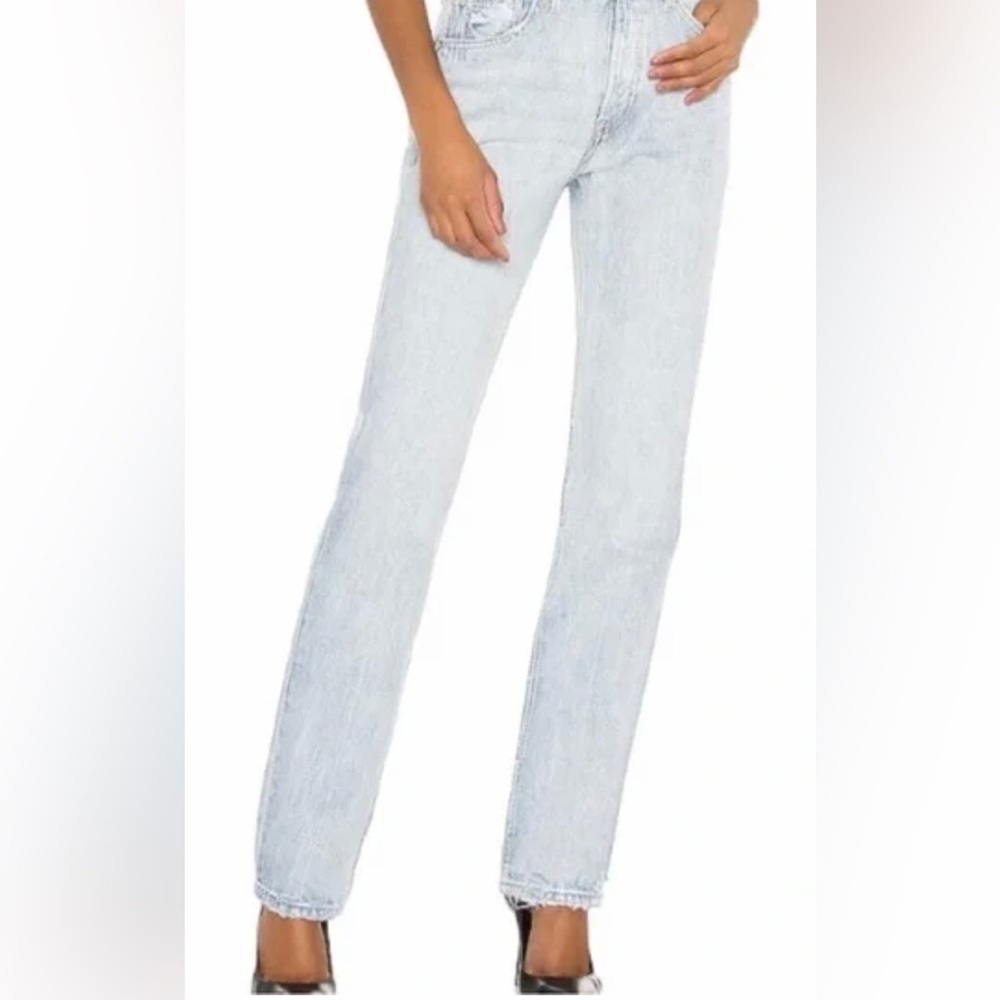 HUDSON JEANS THALIA LOOSE FIT SIZE 25 LIGHT BLUE COLOR *EUC*